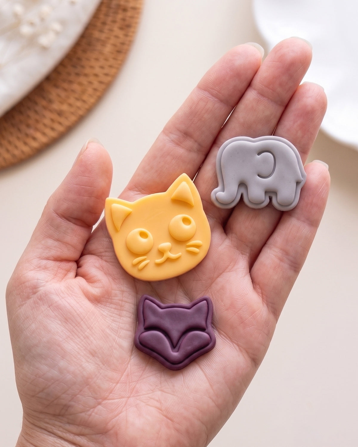 Mini Animal Clay Cutter Set – Hand Scale