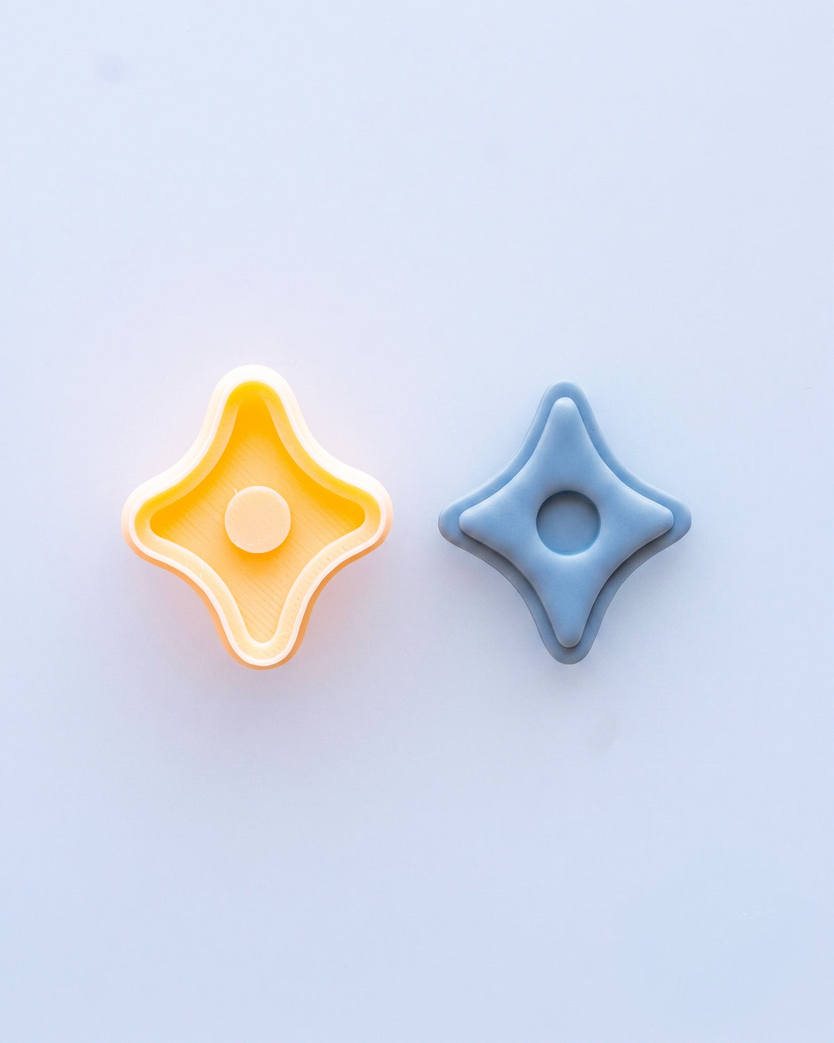 Abstract Dot & Chip Imprint Clay Cutter Set – (B) Chunky Spark