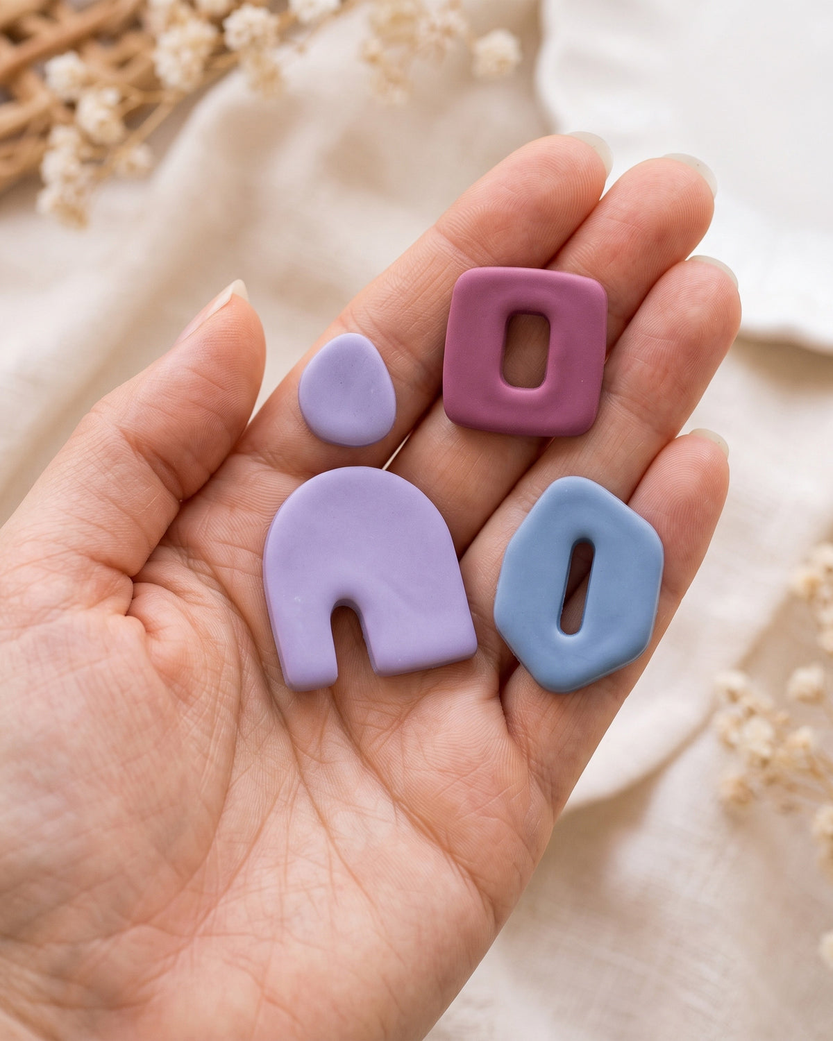 Organic & Arch Clay Cutter Set – Hand Scale