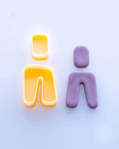 Organic & Arch Clay Cutter Set – (E) Tall Arch
