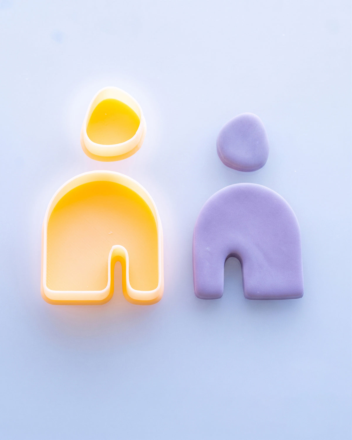 Organic & Arch Clay Cutter Set – (H) Rounded Split