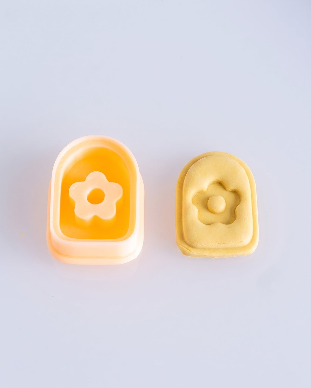 Boho Arch Floral Imprint Clay Cutter Set