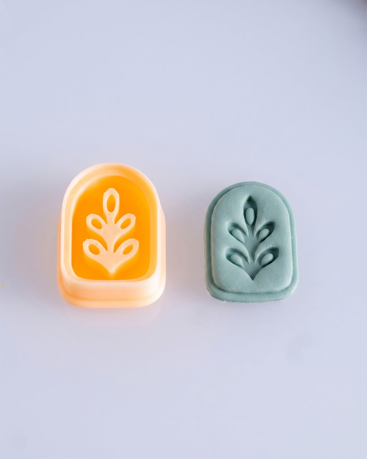 Boho Arch Floral Imprint Clay Cutter Set