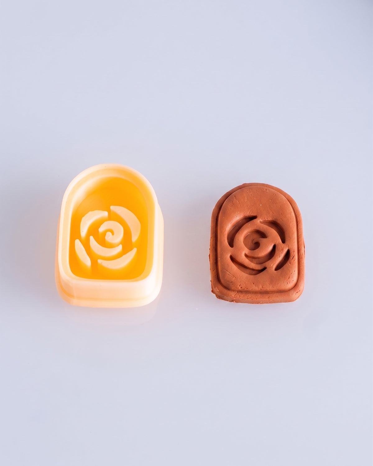 Boho Arch Floral Imprint Clay Cutter Set