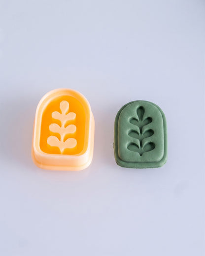 Boho Arch Floral Imprint Clay Cutter Set