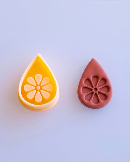 Blossom Drop Imprint Clay Cutter Set – (B) Petal Burst