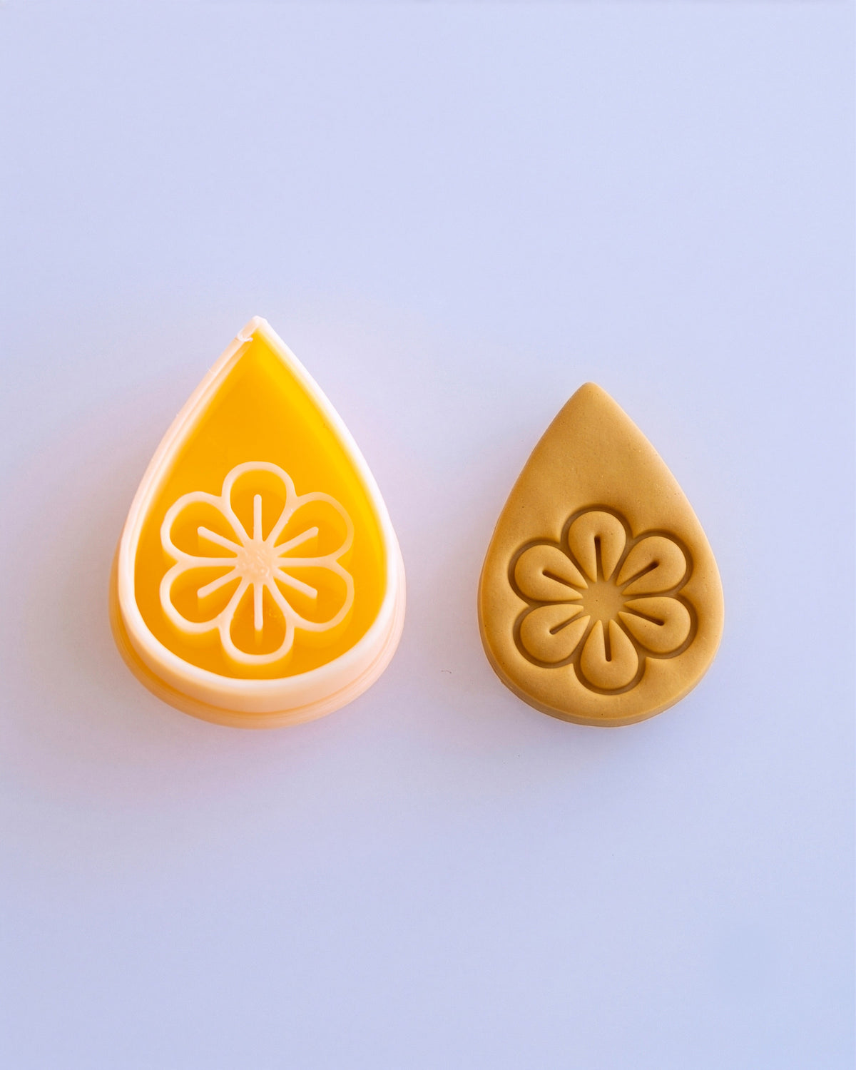Blossom Drop Imprint Clay Cutter Set – (E) Radiant Bloom