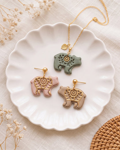 Scandi Folk Bear Imprint Clay Cutter – Lifestyle