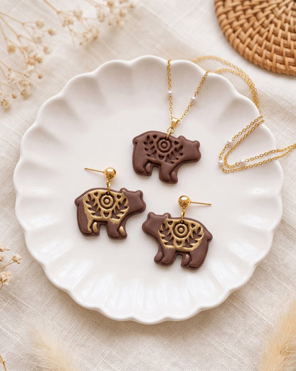 Scandi Folk Bear Imprint Clay Cutter – Collection