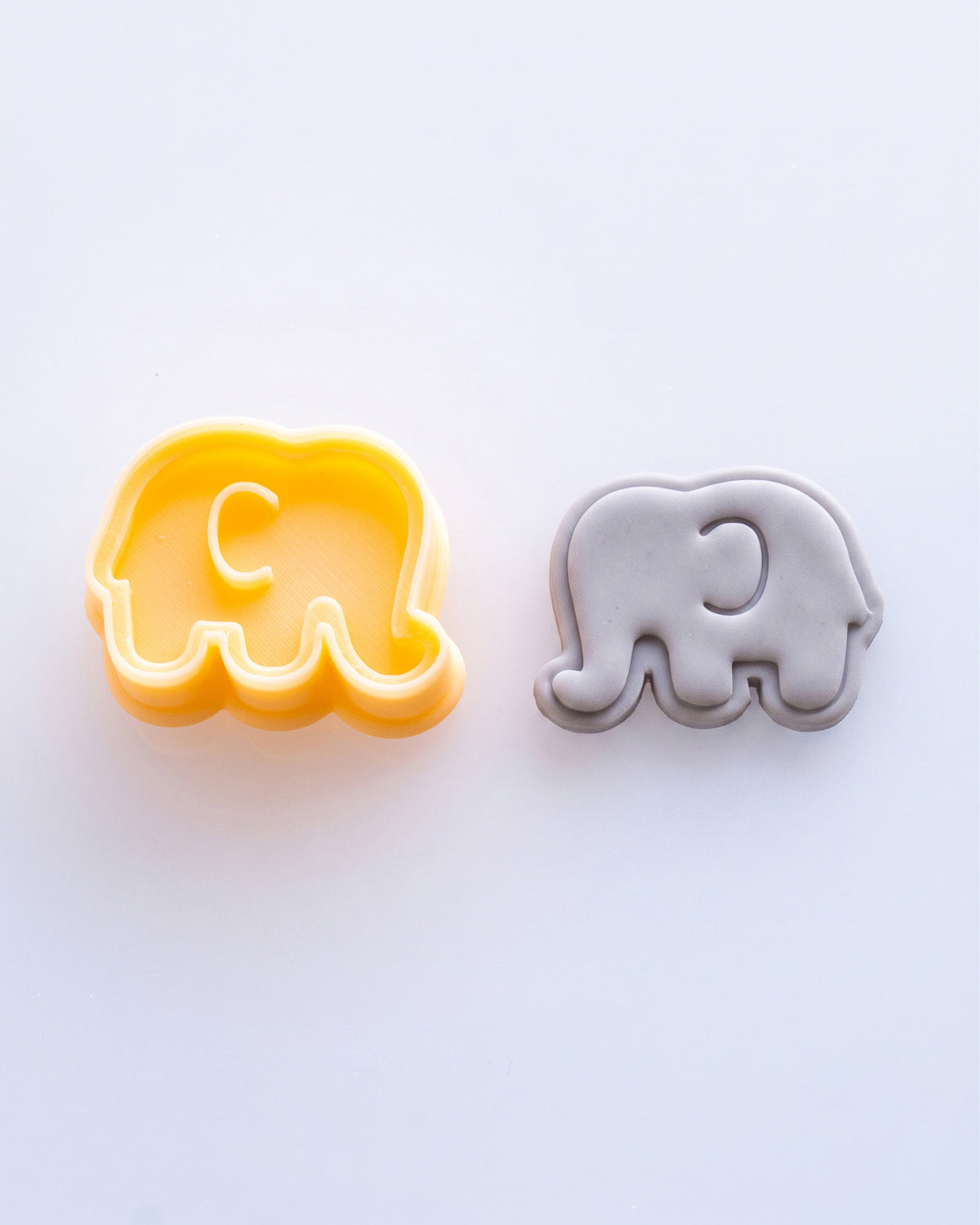 Mini Baby Elephant Clay Cutter – Process