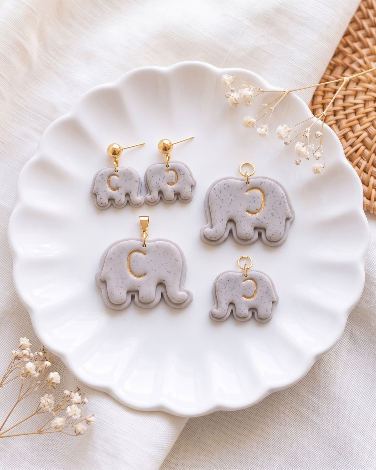 Mini Baby Elephant Clay Cutter – Collection