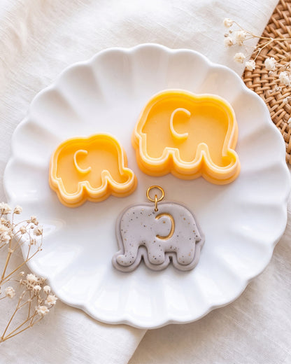 Mini Baby Elephant Clay Cutter – Finished Result