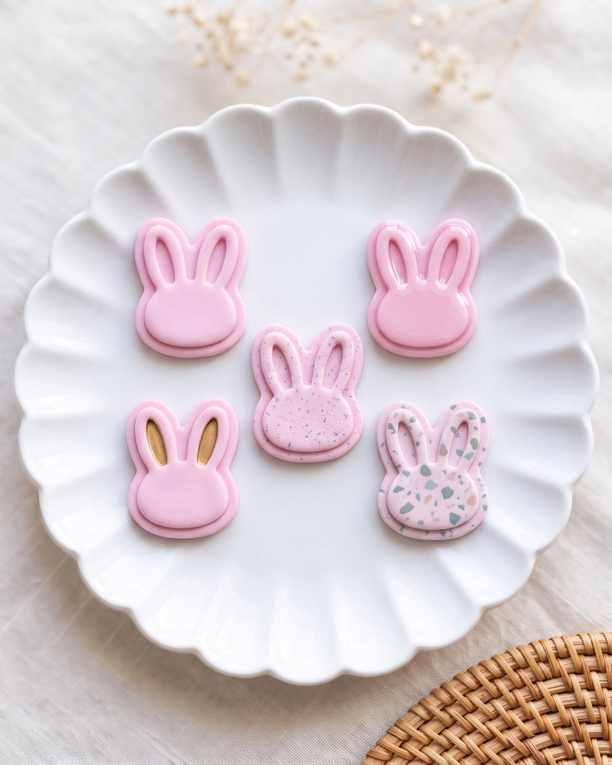 Mini Bunny Head Clay Cutter – Creative Variations