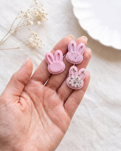 Mini Bunny Head Clay Cutter – Hand Scale