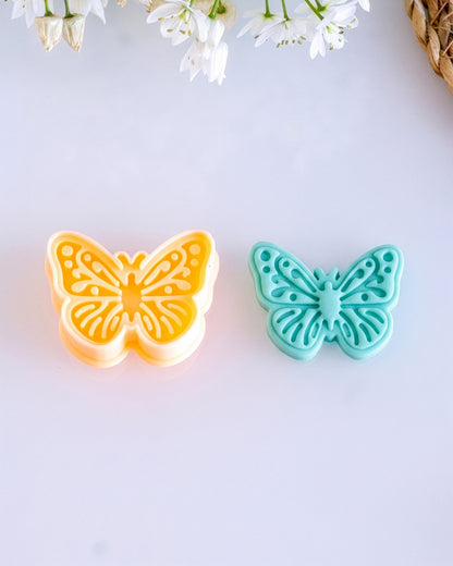Minimal Butterfly Imprint Clay Cutter
