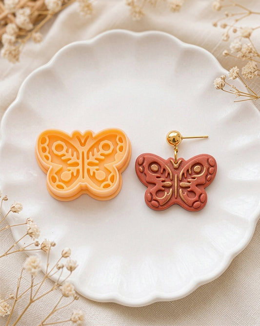Scandi Folk Butterfly Imprint Clay Cutter – Hero