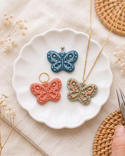 Scandi Folk Butterfly Imprint Clay Cutter – Lifestyle