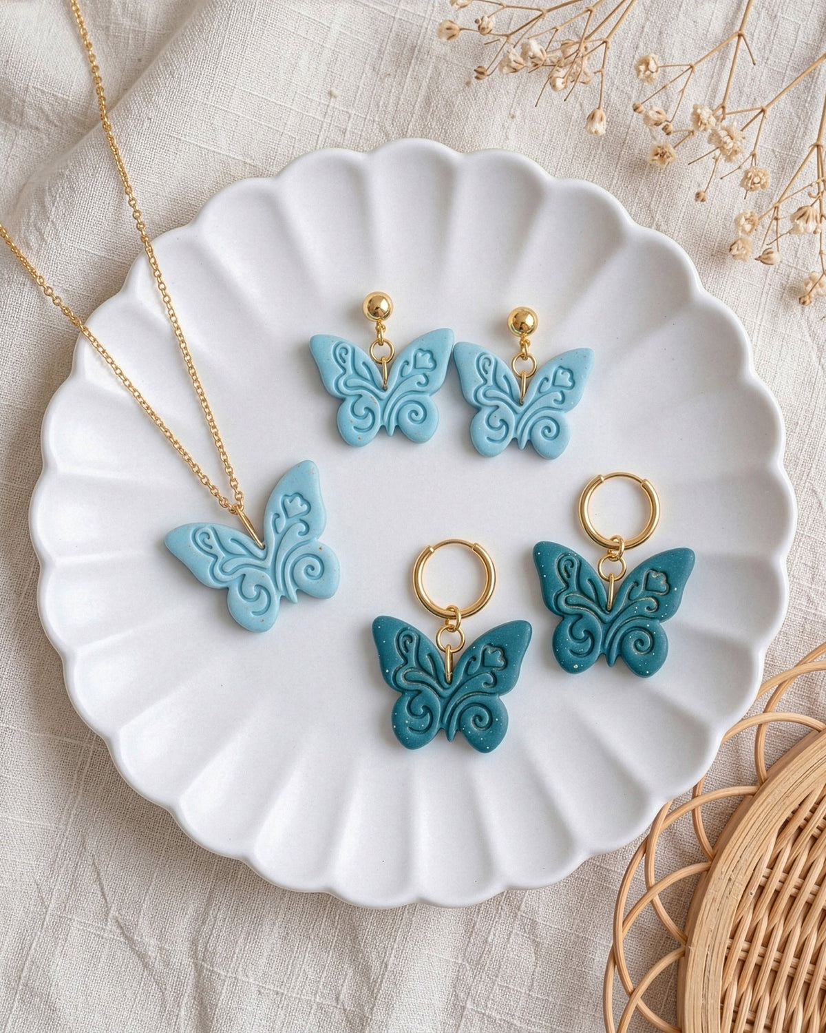 Boho Butterfly Imprint Clay Cutter – Lifestyle