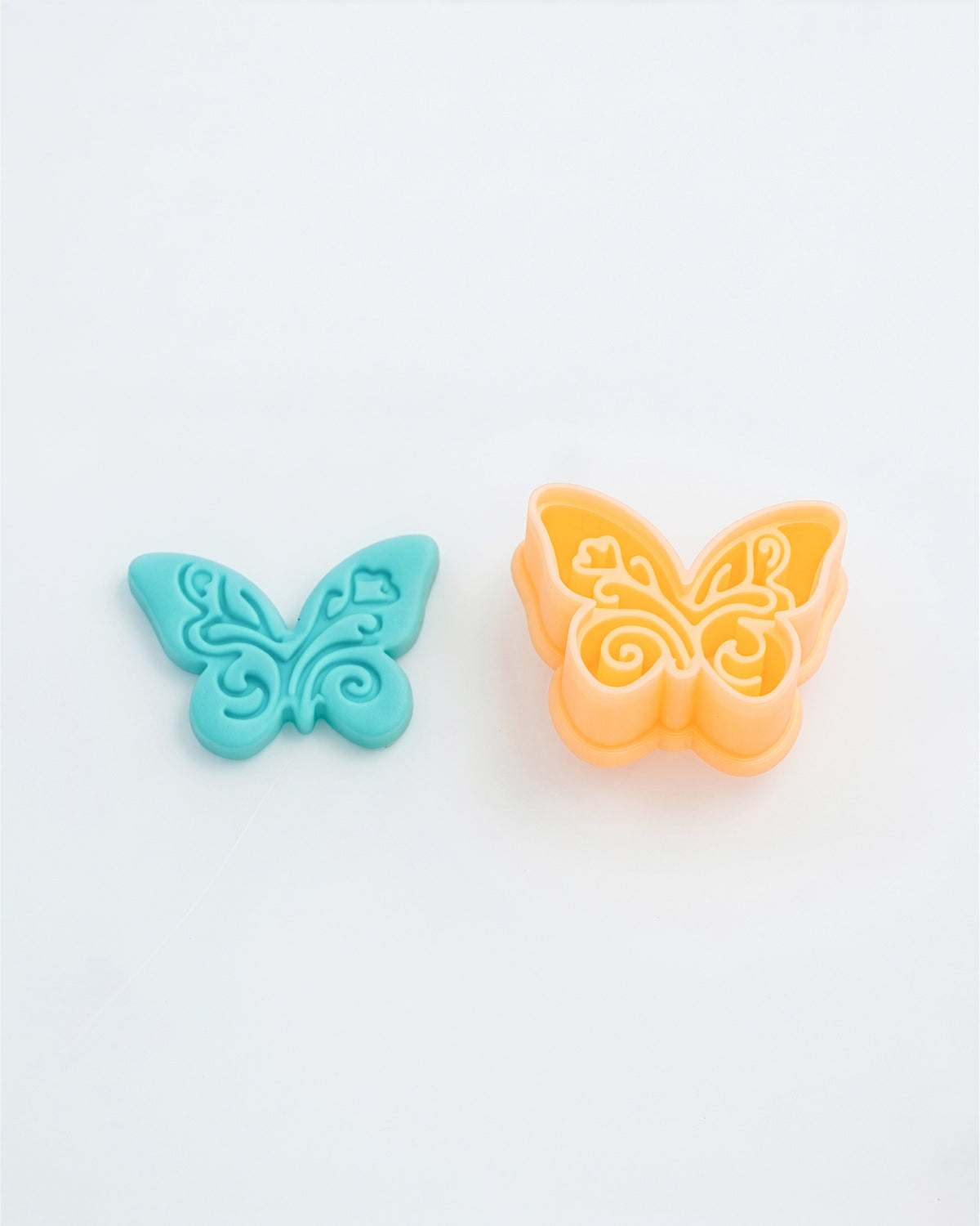 Boho Butterfly Imprint Clay Cutter – Process