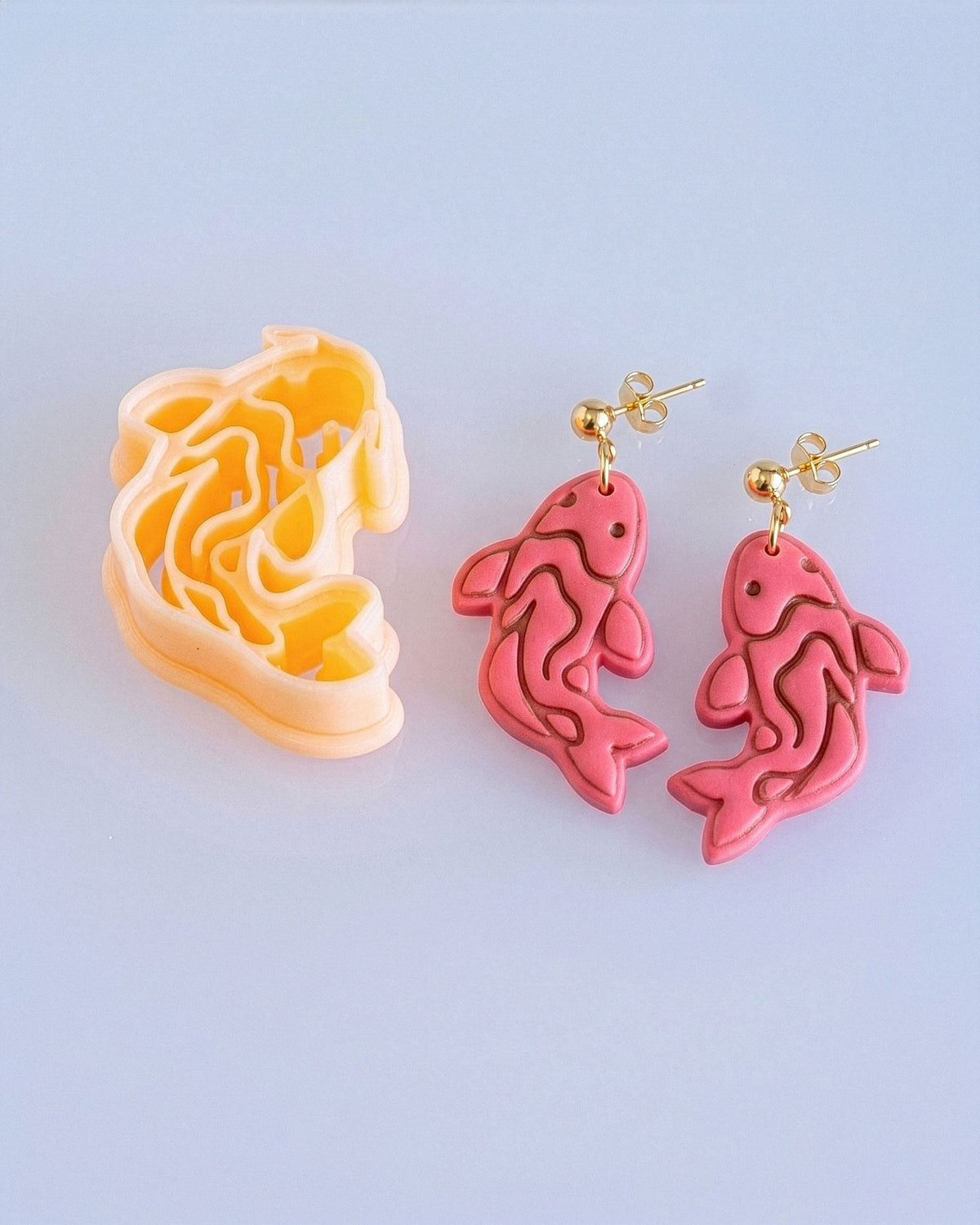Catfish Imprint Clay Cutter – Finished Result