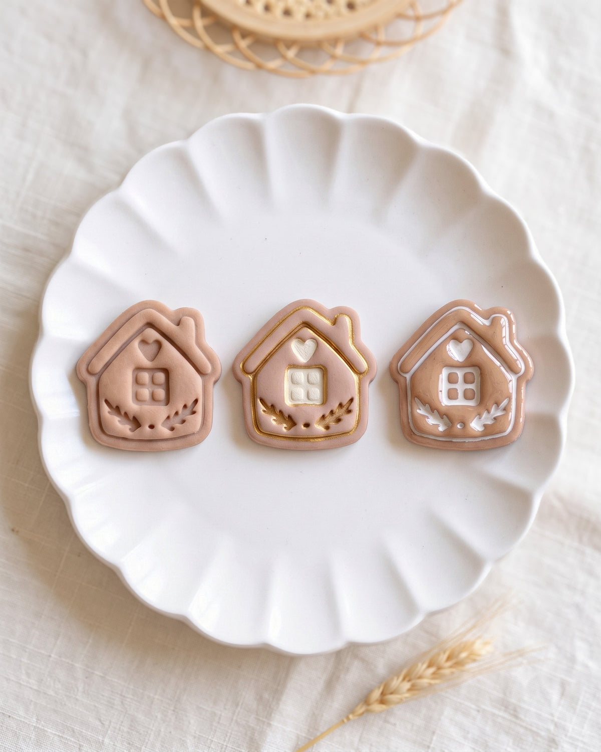 Cozy Cottage Nordic Folk Imprint Clay Cutter – Creative Variations
