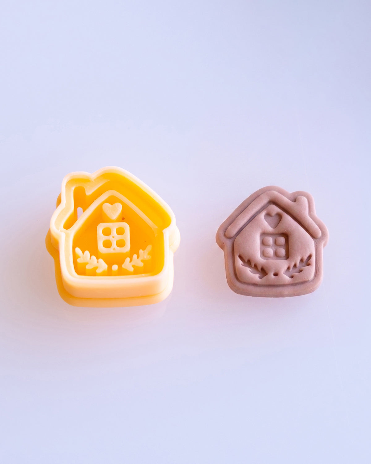 Cozy Home & Winter Symbols Imprint Clay Cutter Set – (E) Cozy Cottage