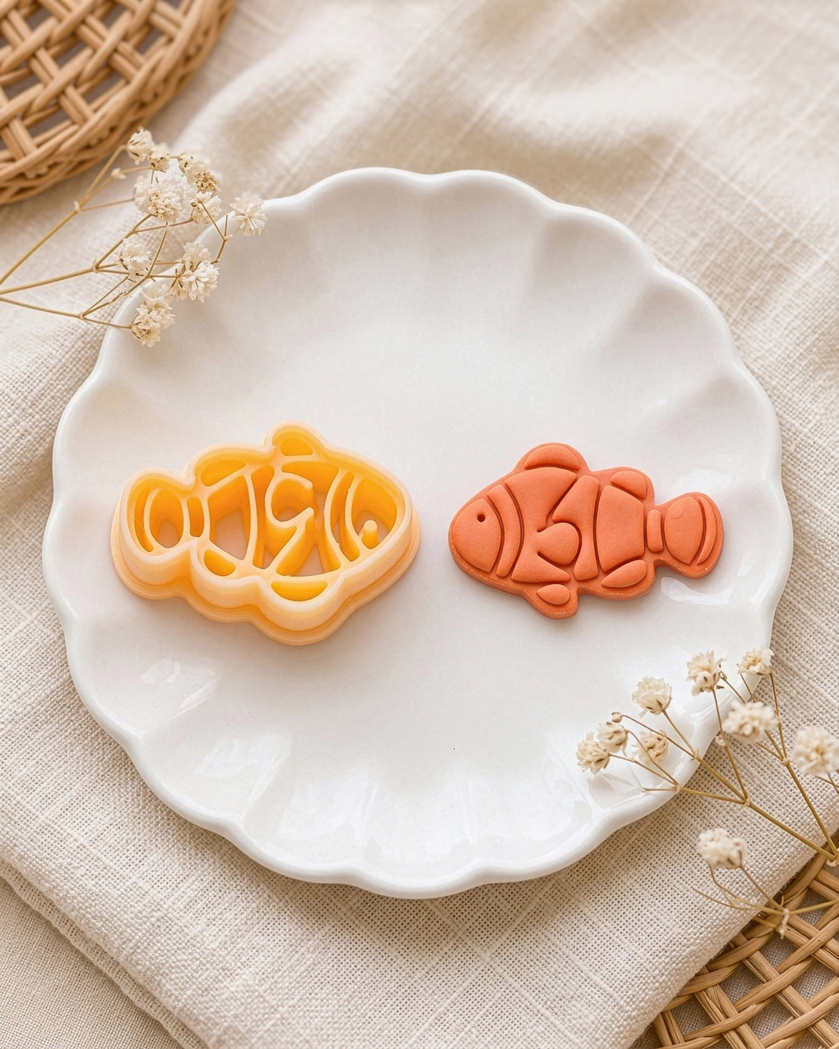 Clownfish Imprint Clay Cutter – Process