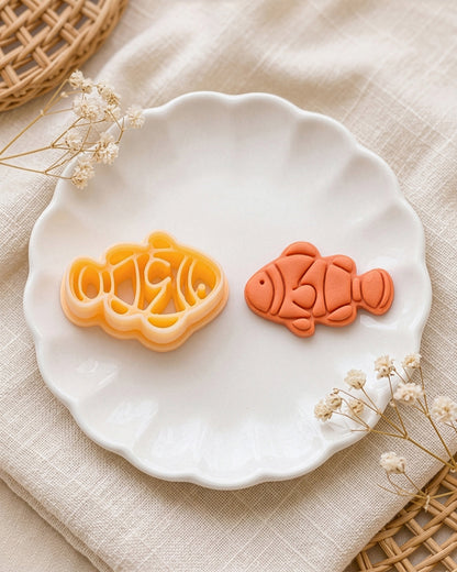 Clownfish Imprint Clay Cutter – Process