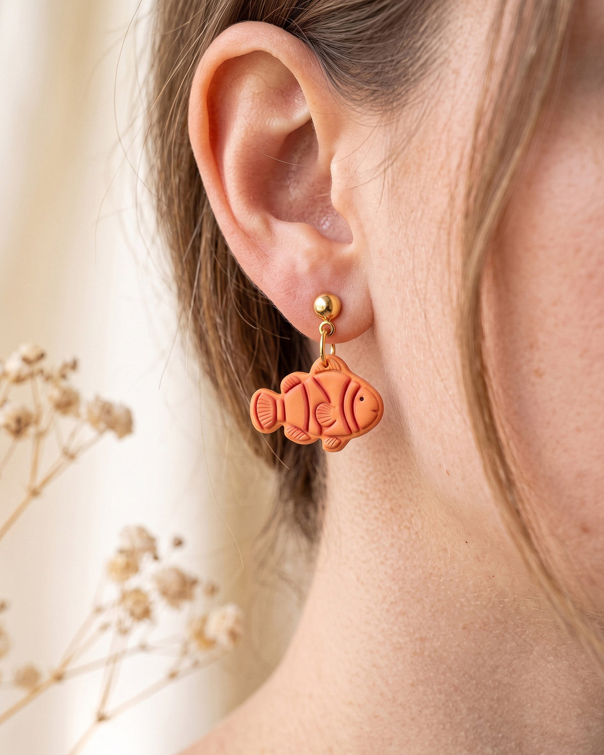 Clownfish Imprint Clay Cutter – Wear Shot