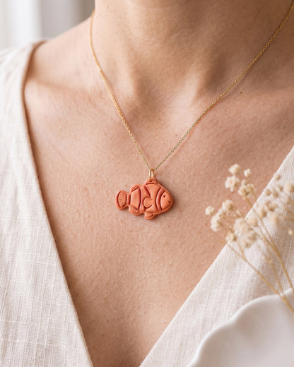Clownfish Imprint Clay Cutter – Wear Shot