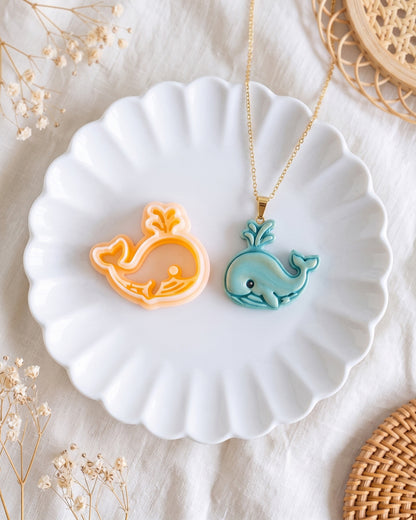 Cartoon Whale Imprint Clay Cutter – Hero