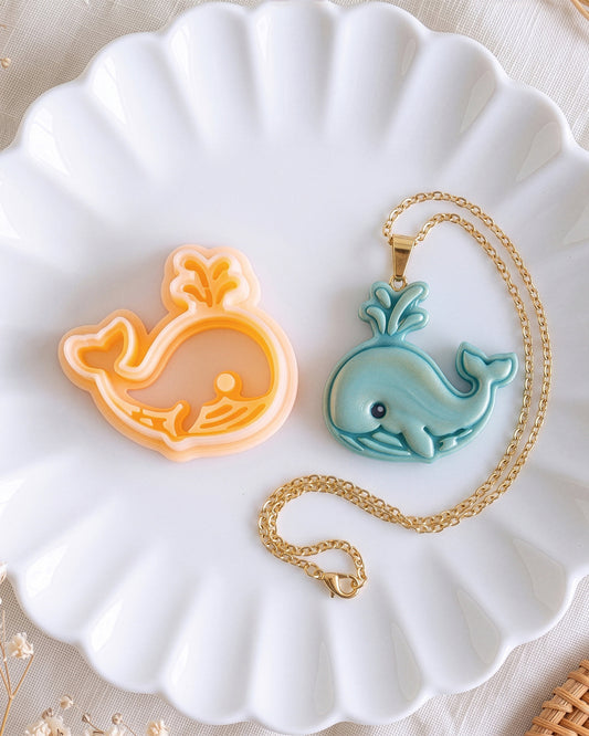 Cartoon Whale Imprint Clay Cutter – Hero