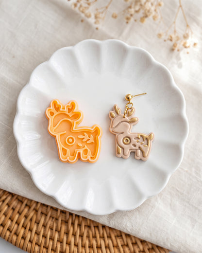 Woodland Deer Imprint Clay Cutter – Hero