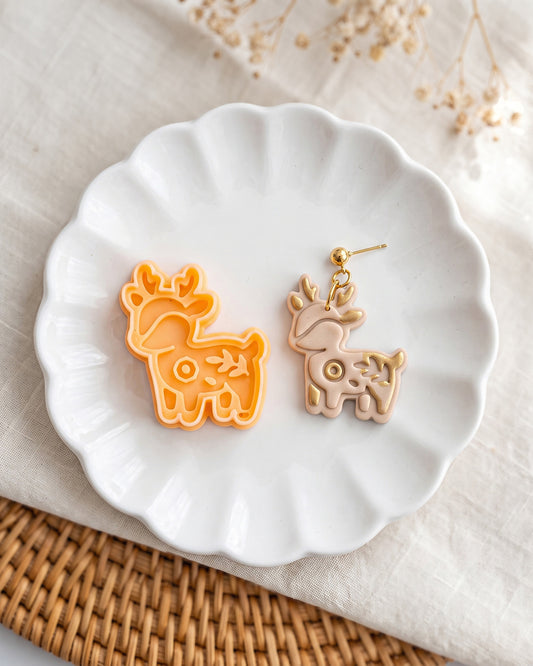 Woodland Deer Imprint Clay Cutter – Hero