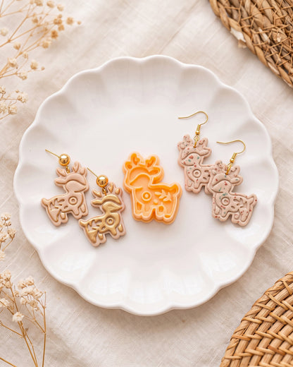 Woodland Deer Imprint Clay Cutter – Collection