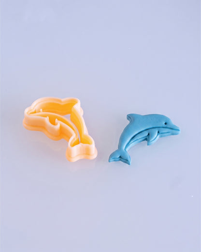 Dolphin Imprint Clay Cutter – Process