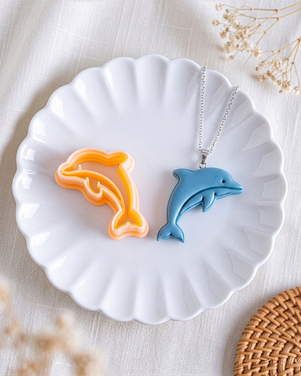 Dolphin Imprint Clay Cutter – Cutter to Result