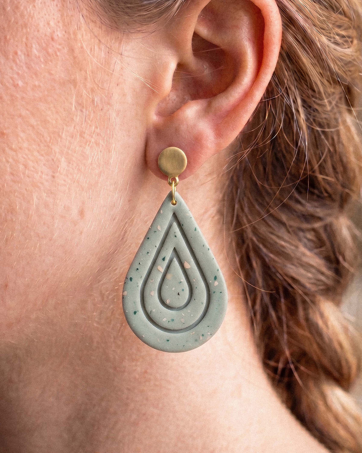 Minimal Drop Imprint Clay Cutter Set – Process