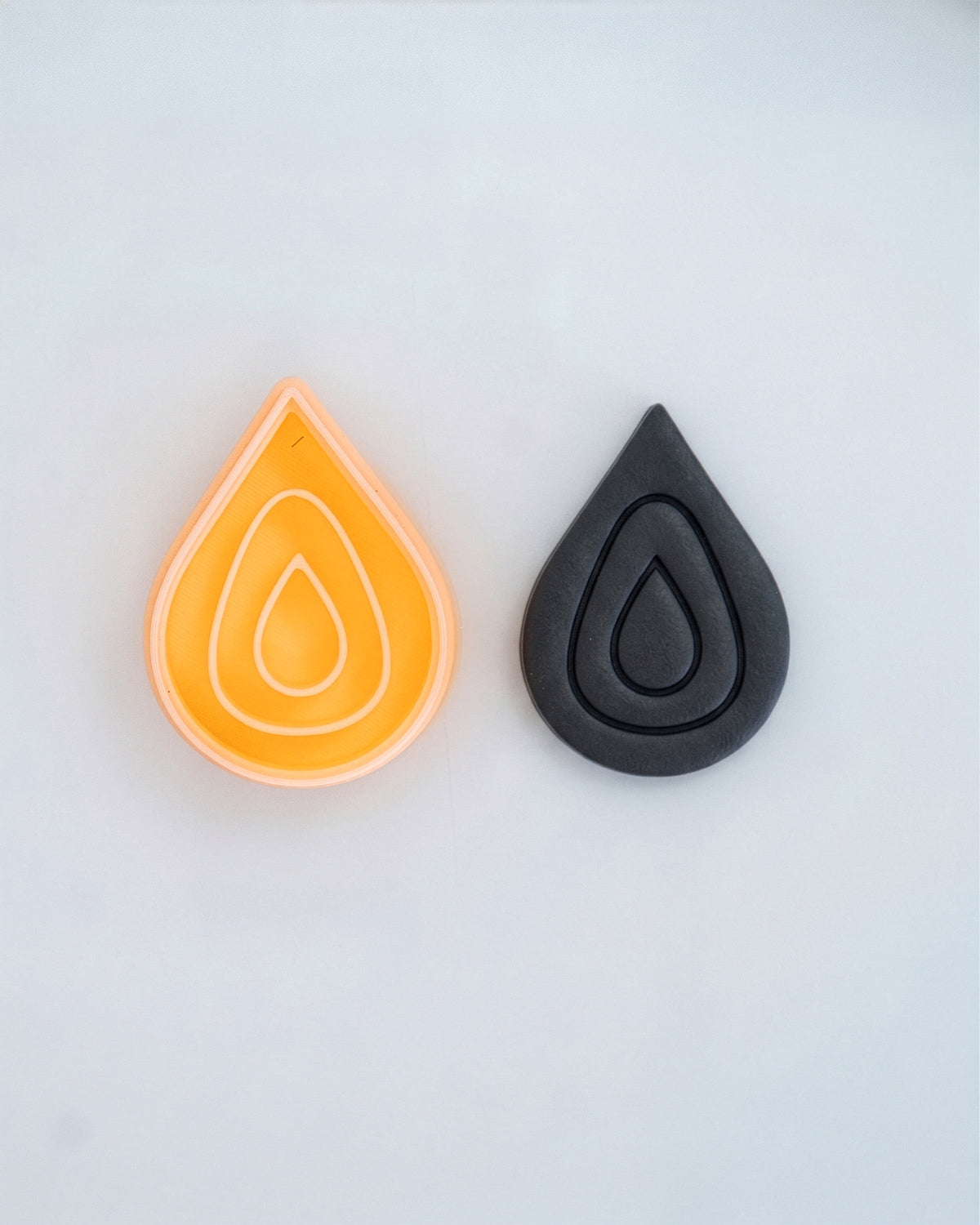 Minimal Drop Imprint Clay Cutter Set – Process