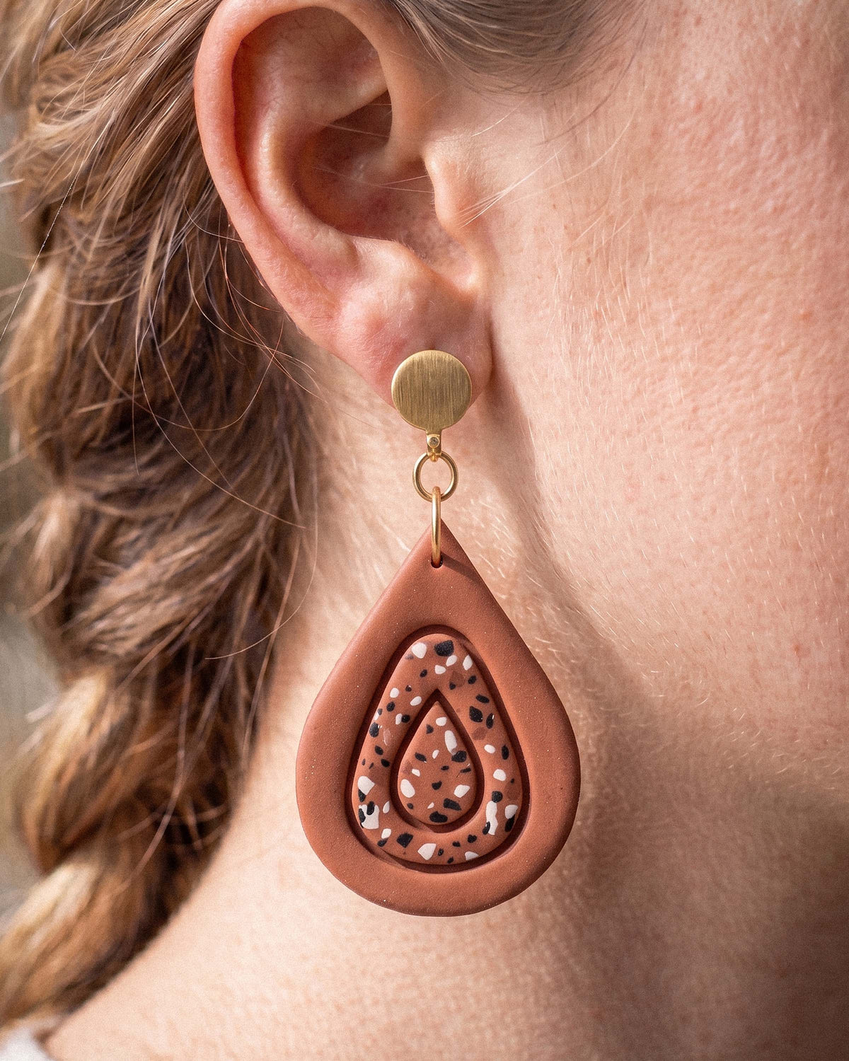 Minimal Drop Imprint Clay Cutter Set – Process