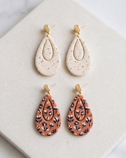 Minimal Drop Imprint Clay Cutter Set – Process