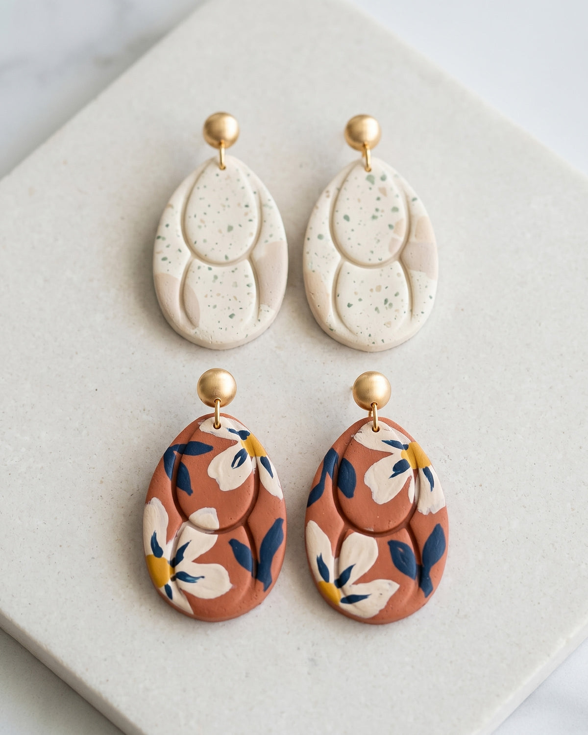 Minimal Drop Imprint Clay Cutter Set – Process