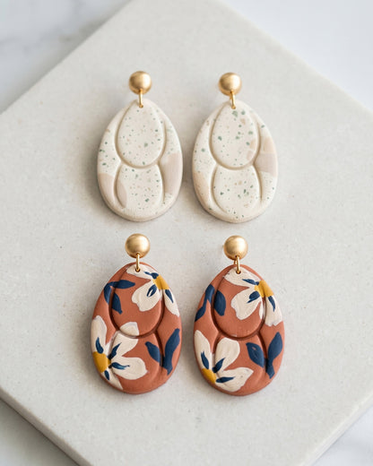 Minimal Drop Imprint Clay Cutter Set – Process
