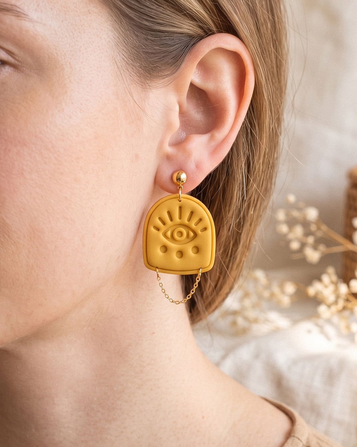 Boho Eye Arch Imprint Clay Cutter – Wear Shot