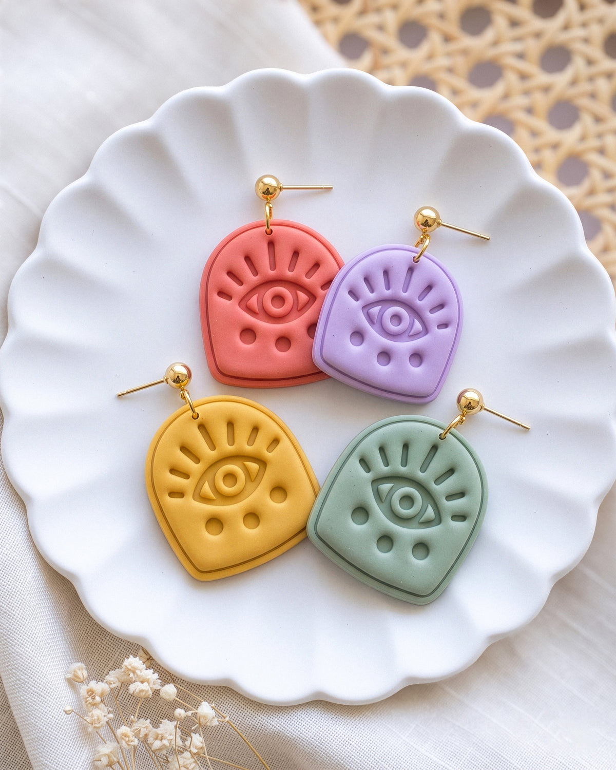 Boho Eye Arch Imprint Clay Cutter – General Product Image