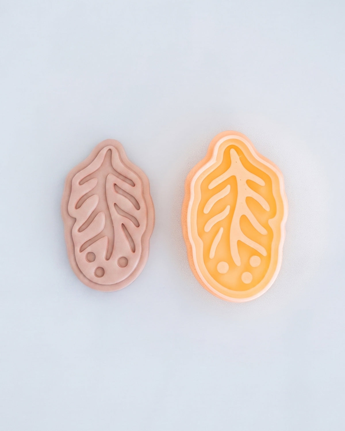Boho Feather Imprint Clay Cutter – Process