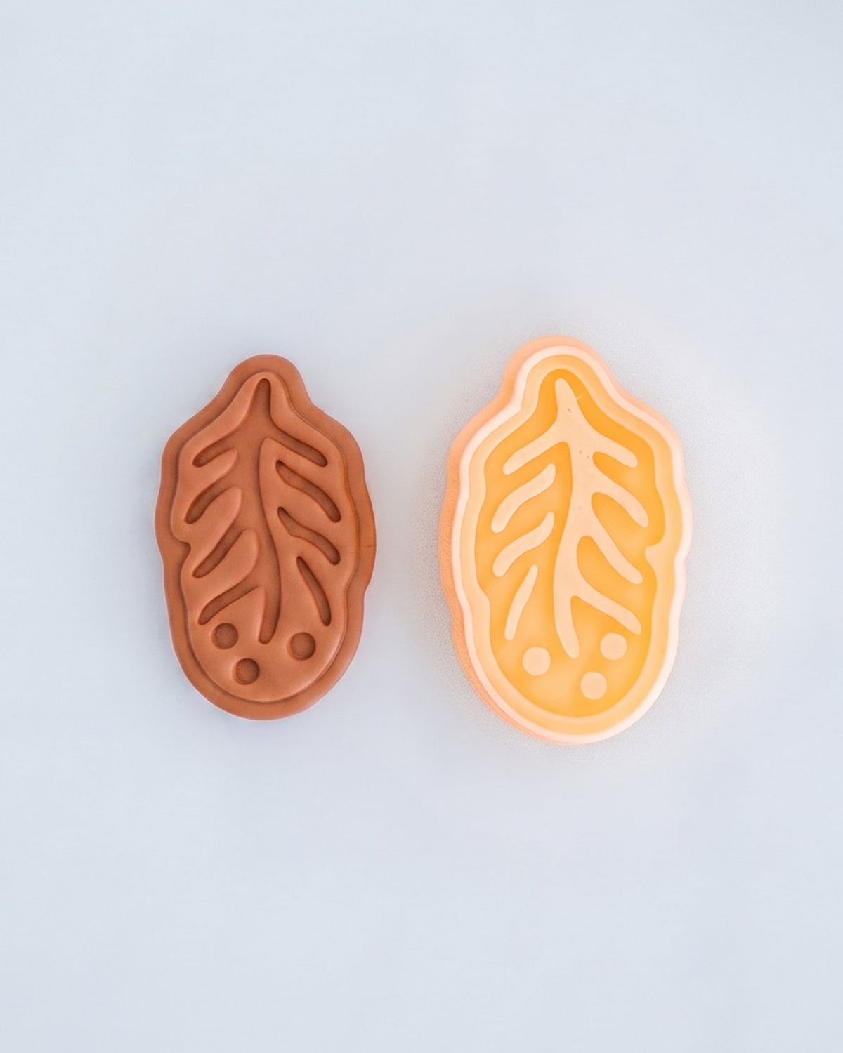 Boho Feather Imprint Clay Cutter – Process