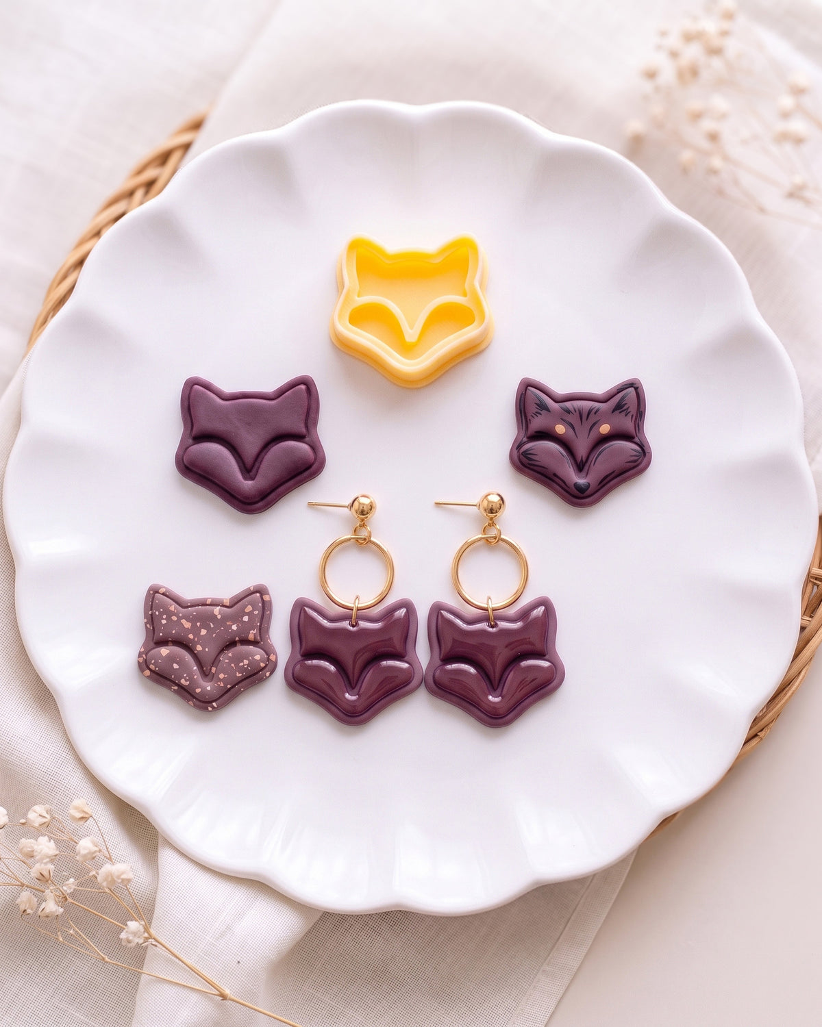 Mini Fox Face Clay Cutter – Lifestyle
