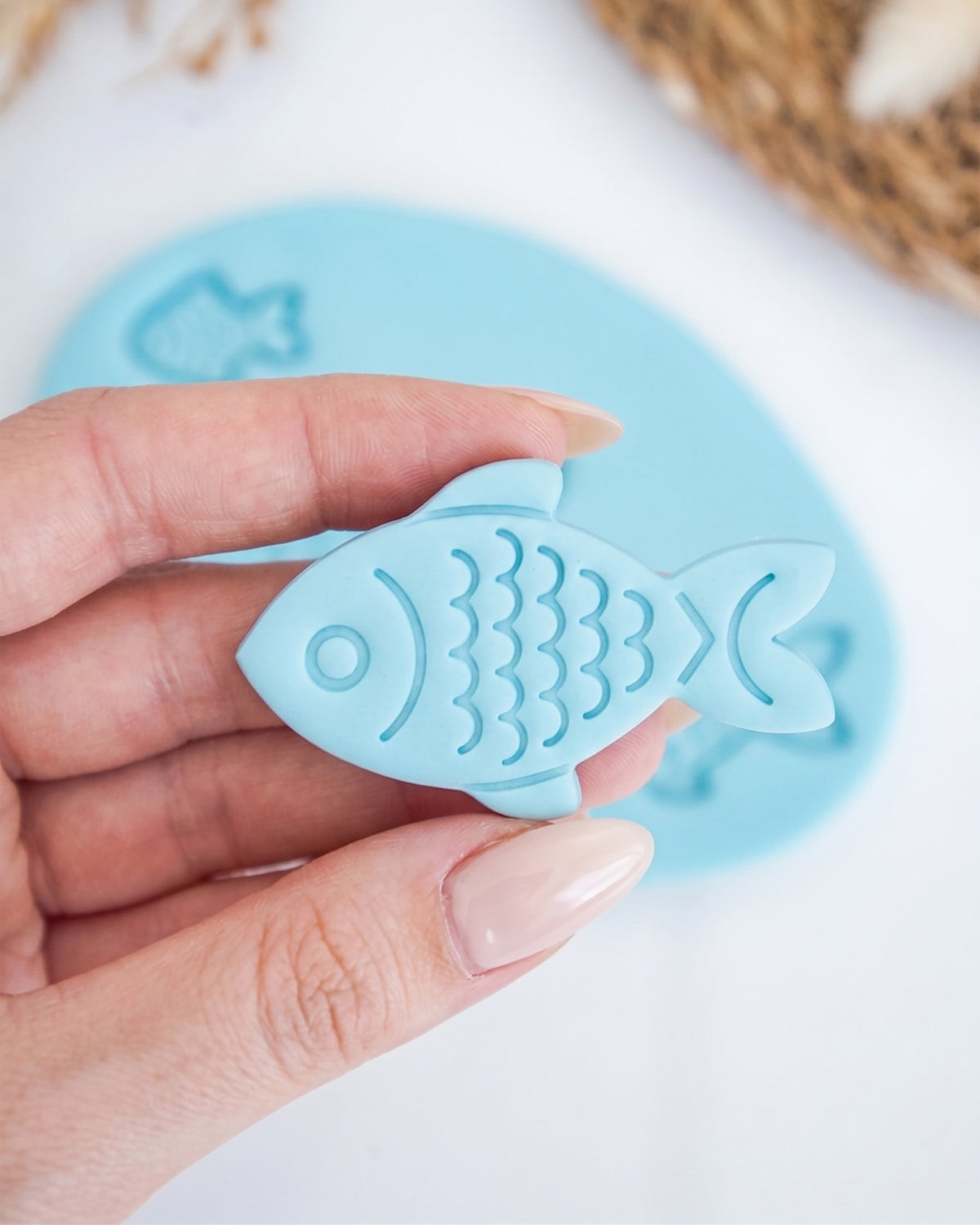 Fish Imprint Clay Cutter – Detail
