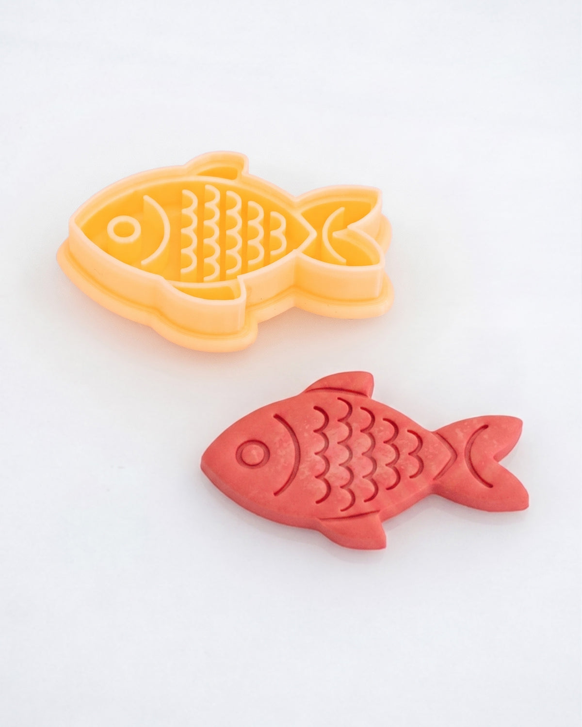 Fish Imprint Clay Cutter – Process